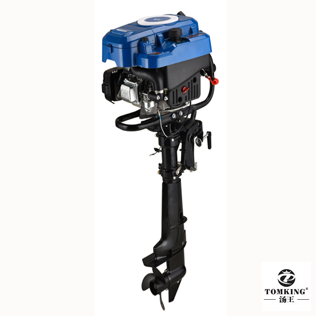 Air-cooled Outboard Motor 9.0HP Hyundai engine 4-stroke TKH224FR Gasoline Outboard Motor with Reverse Gear