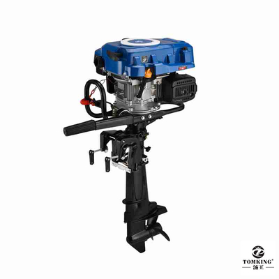 Air-cooled Outboard Motor 9.0HP Hyundai engine 4-stroke TKH224FR Gasoline Outboard Motor with Reverse Gear