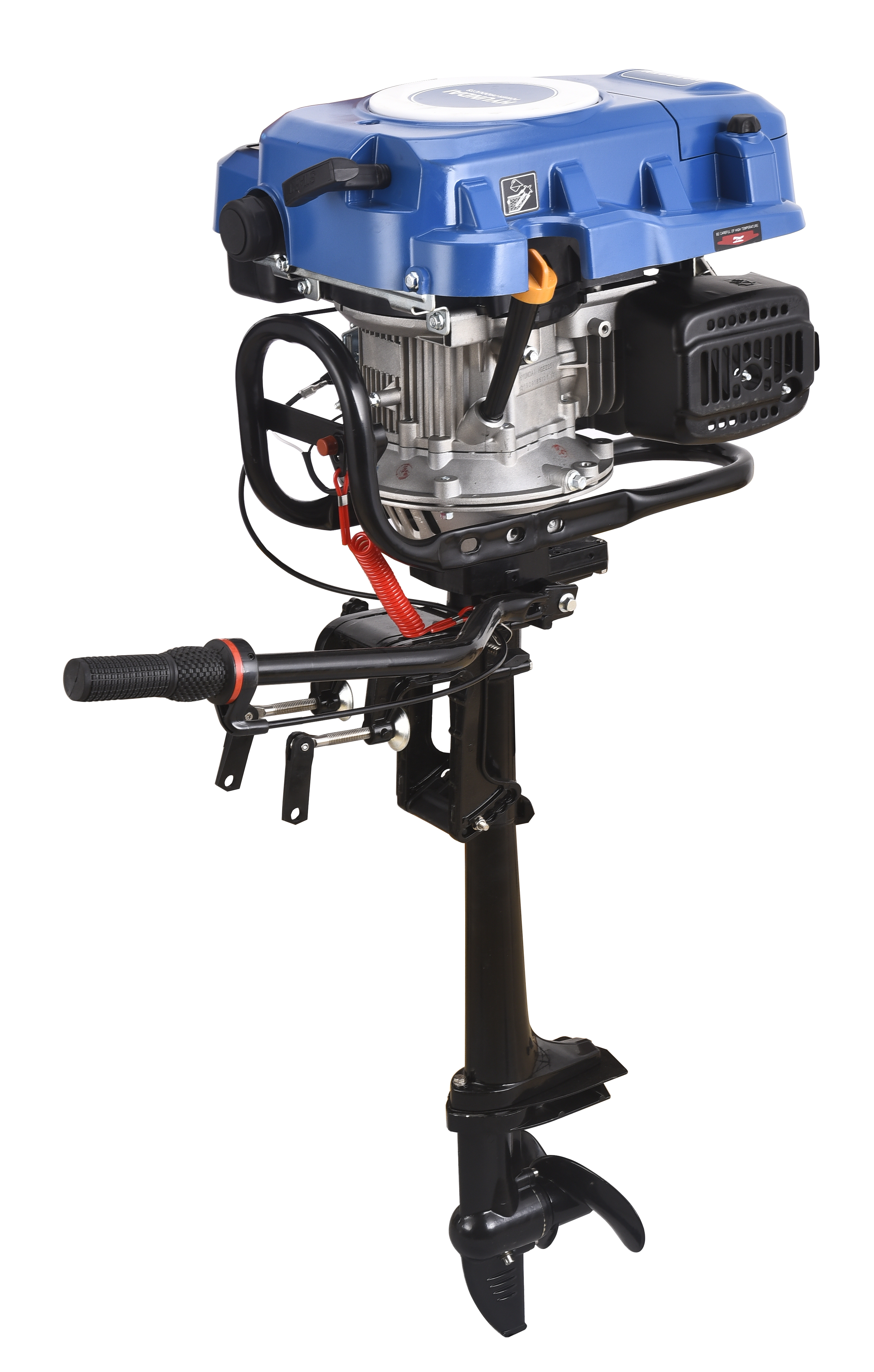 Aircooled Outboard Motor 9.0HP 4stroke TKH224F Gasoline Outboard